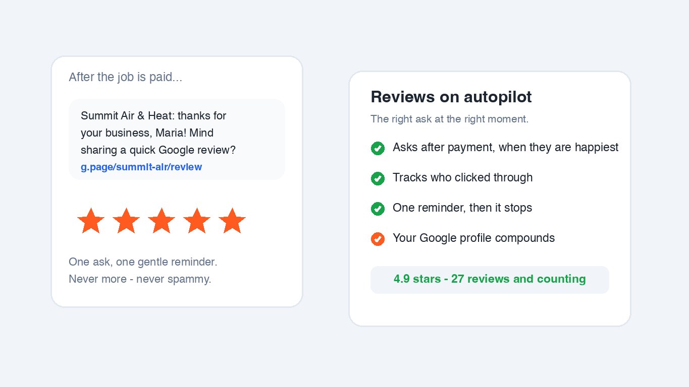Review requests on autopilot