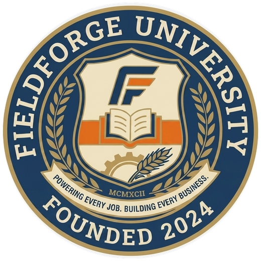 FieldForge University seal